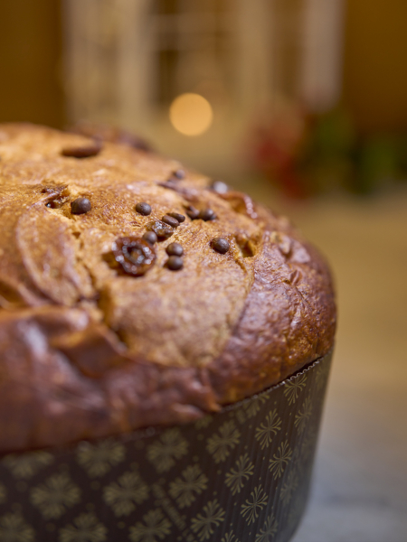 Panettone Olive e Cioccolato Valbuzzi