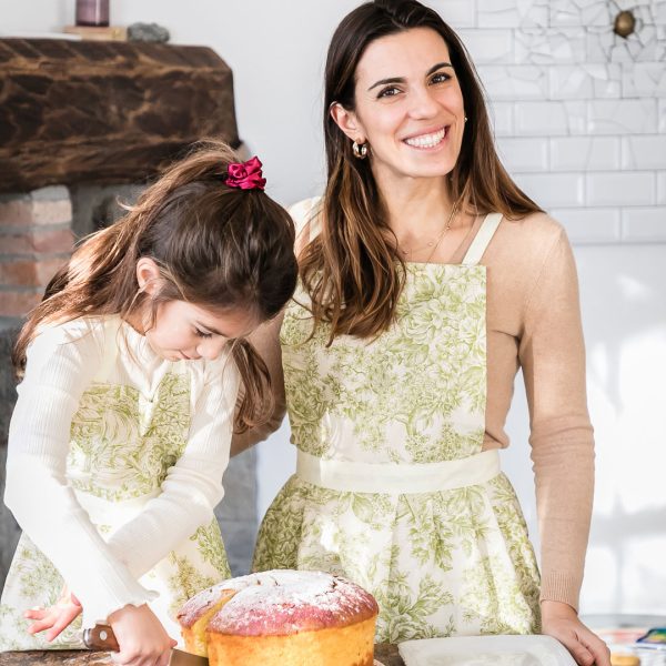 Grembiule donna matcha