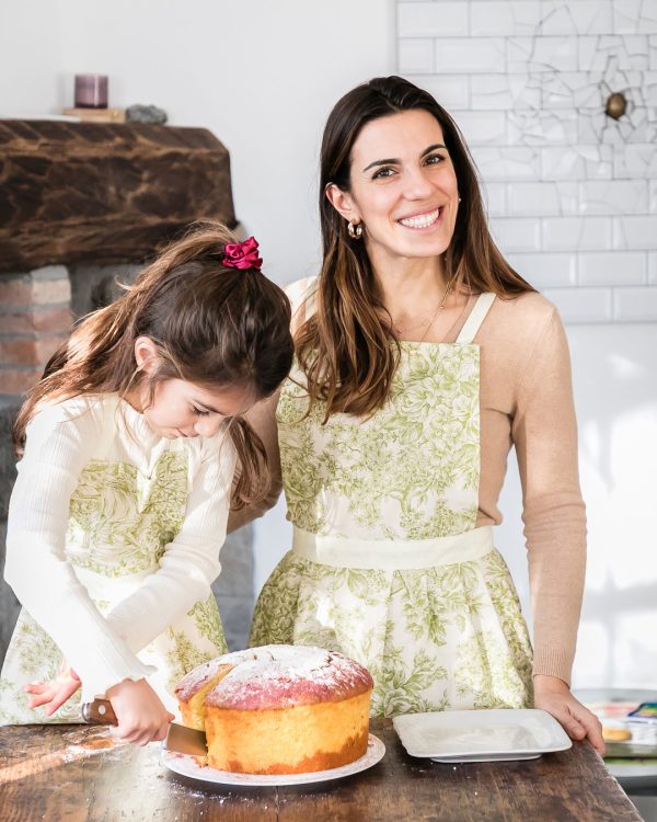 Grembiule donna matcha